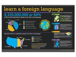 Foreign Language Infographic